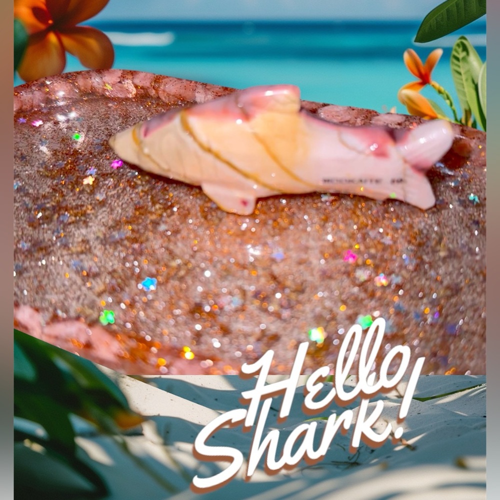 Mookaite Crystal Standing Shark